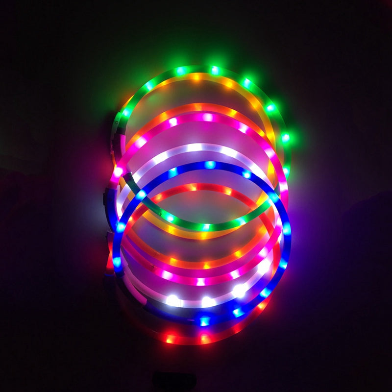 USB Charging LED Glowing Dog Collar