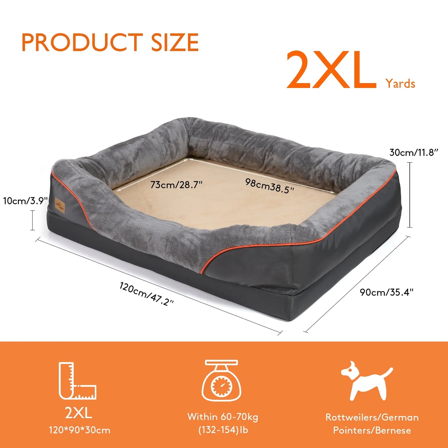 Cloud Comfort Orthopedic Dog Bed