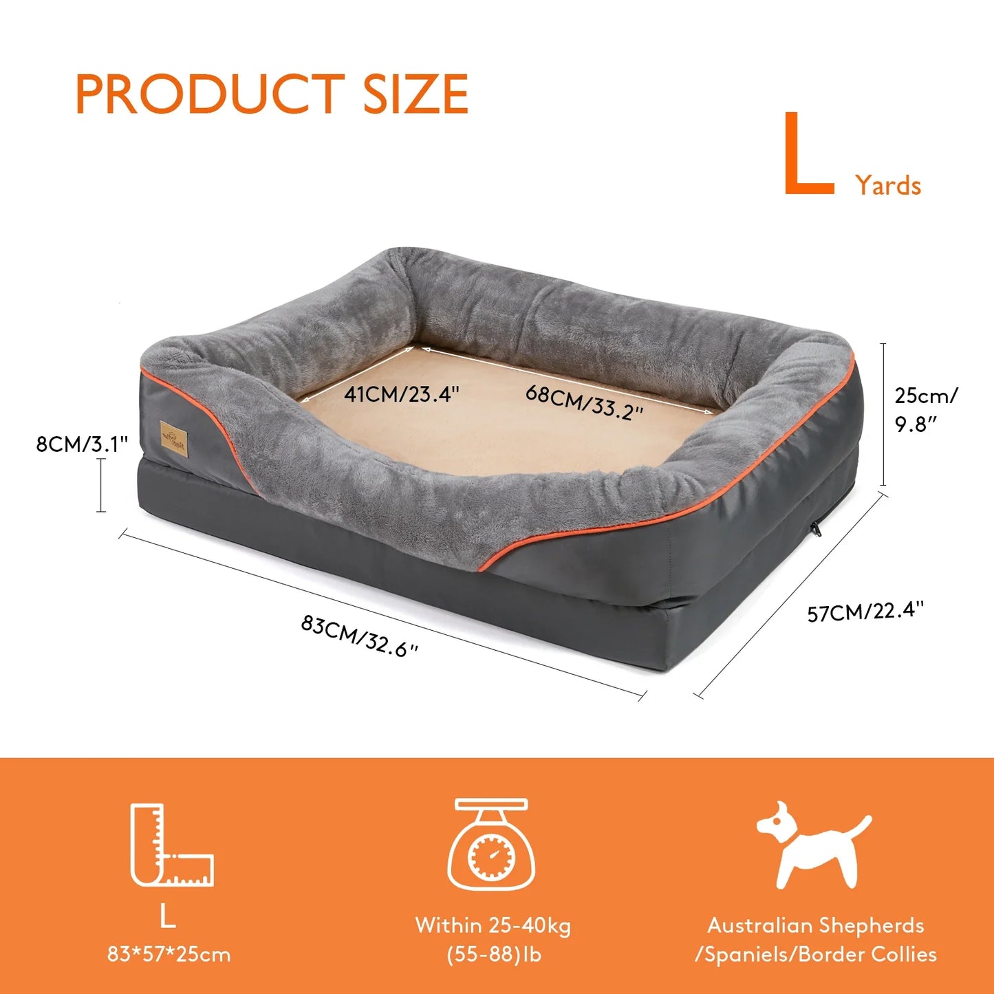 Cloud Comfort Orthopedic Dog Bed